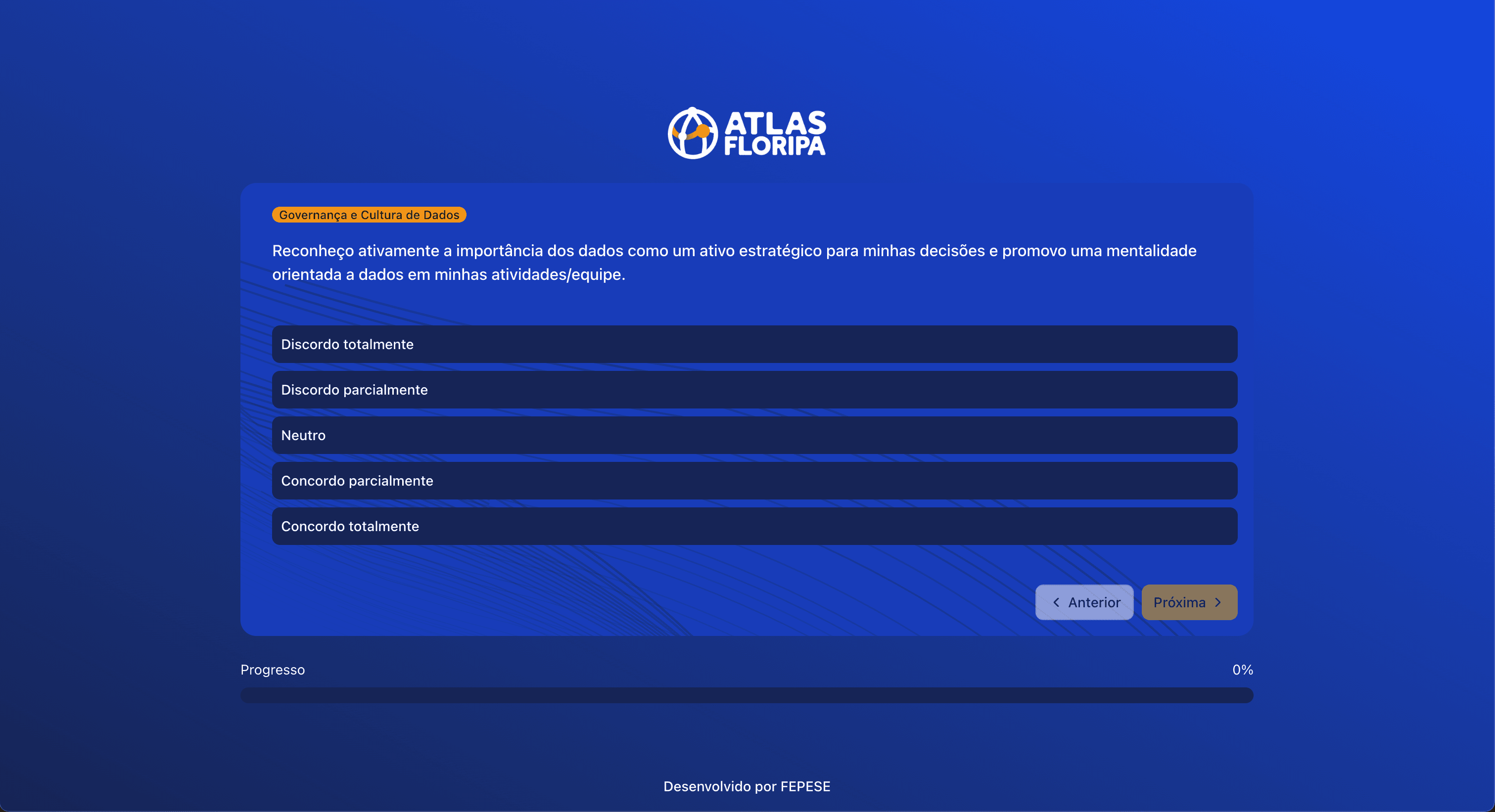 Tela de detalhes – Assessment PMF